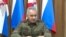 Russian Defense Minister Sergei Shoigu attends a meeting with other military officials on November 9. 