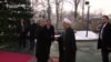 WATCH: Iran's President Hassan Rohani has arrived in Yerevan for an official visit. He joined Armenian President Serzh Sarkisian to review troops at a formal welcoming ceremony on December 21. (RFE/RL's Armenian Service)