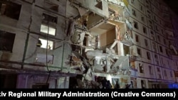 Будинок, де жила родина, після атаки