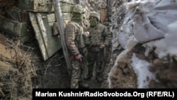 Украиналык аскерлер.