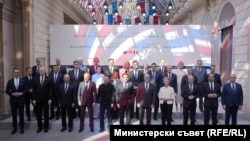 Парижде өткөн "Каалоочулардын коалициясы" саммитинин катышуучулары. 27-март, 2025-жыл. Франция.