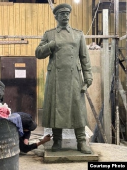 Вологда шаарындагы И.Сталиндин айкели. 11.10.2024.