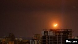 Вибух безпілотника під час російського удару, Київ, 3 січня 2025 року