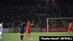 Футбол: Бохти Тоҷикистон ба Урдун