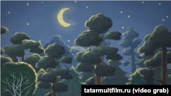 Фрагмент из мультфильма "Шүрәле" (студия "Татармультфильм")