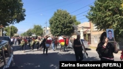 Похороны Инала Джабиева