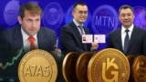 Кыргызстанда чыгып жаткан криптовалюталар, A7A5 стейблкоинин чыгарган Илан Шор, президент Садыр Жапаров, Binance компаниясынын негиздөөчүсү Чанпэн Чжао. Коллаж.