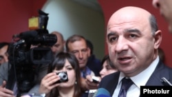 Министр энергетики и природных ресурсов Армении Армен Мовсисян (архив)