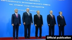 Ղազախստան - Եվրասիական բարձրագույն տնտեսական խորհրդի ընդլայնված նիստը, Աստանա, 29-ը մայիսի, 2014թ.