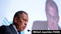 Министр иностранных дел России Сергей Лавров.