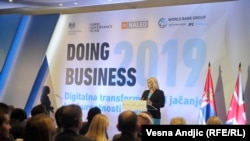 Презентация отчета Doing Business Всемирного банка. Белград, 31 октября 2018 года. 