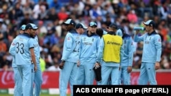 آرشیف - اعضای تیم ملی کریکت انگلستان