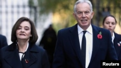 Բլերը կնոջ հետ, 2019թ․