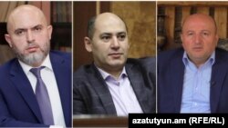 Արմեն Աշոտյանը, Մարտուն Գրիգորյանը և Վարդան Ղուկասյանը