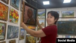 Ширин Тошева – одна из организаторов выставки «War on carpet».