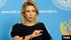Официальный представитель МИД России Мария Захарова.
