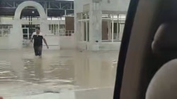 Diňle: Ýurduň günorta-günbatar sebitleri, şol sanda Nohur, Garawul geňeşlikleri sil suwlaryndan ejir çekýär
