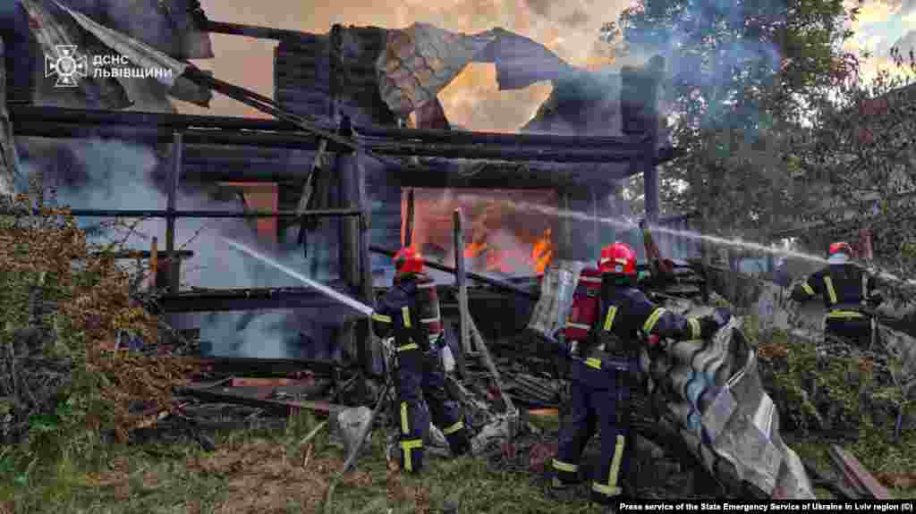У зв'язку з російською повітряною атакою на західні терени України Польща піднімала у повітря військову авіацію