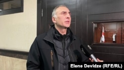 Алеко Элисашвили в суде, архивная фотография