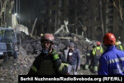 Наслідки влучання в Святошинському районі Києва, 24 квітня 2025 року