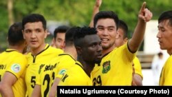 «Алай» футбол клубунун оюнчулары. 15-сентябрь, 2019-жыл.