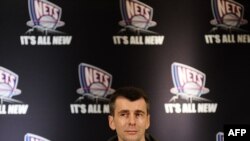 Михаил Прохоров на пресс-конференции в Нью-Йорке