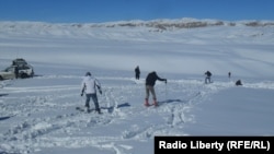 ورزش اسکی در ولایت بامیان 
