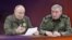 Коллаж: Путин слушает доклад Герасимова