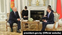 Բելառուսի նախագահ Ալեքսանդր Լուկաշենկոն ընդունում է ԱՄՆ փոխպետքարտուղար Դեյվիդ Հեյլին, Մինսկ, 17-ը սեպտեմբերի, 2019թ․