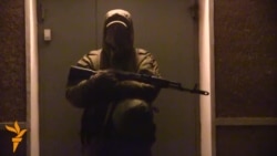 Заблокированная украинская военная база