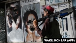 Кабулдагы ооган жоочусу, 18-август 2021-жыл.