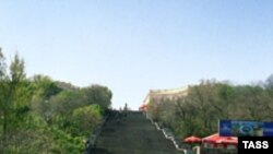 Один з символів Одеси - Потьомкінські Сходи