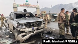 Ооганстанда жардыруудан кийин. Иллюстрациялык сүрөт.