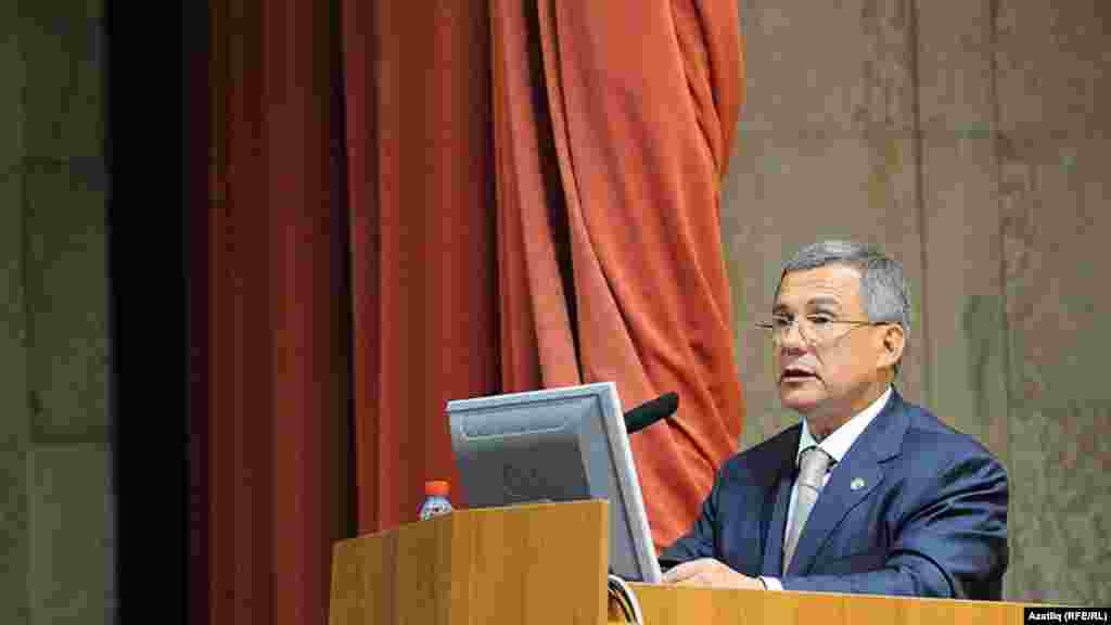 Татарстан президенты Рөстәм Миңнеханов