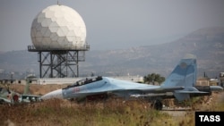 Орусиянын Сириядагы СУ-30 учагы. Архивдик сүрөт.