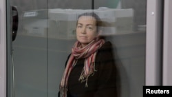 Алсу Курмашева в казанском суде, 2023 год.