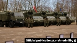 Білоруська армія отримала від Росії чергову батарею ЗРК «Тор-М2», грудень 2024 року