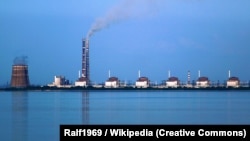 Запорожье АЭСи. Кахов суу сактагычы. Украина. 