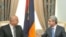 Armenia -- President Serzh Sarkisian meets PACE President Mevlut Cavusoglu, Yerevan, 12May2010.