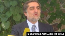 داکتر عبدالله رهبر اپوزیسیون حکومت افغانستان