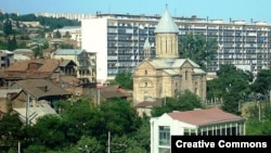 Грущия - Армянская церковь Сурб Эчмиадзин в тбилисском квартале Авлабар (архив)