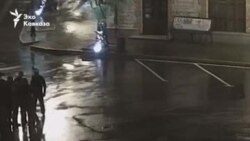 Кадры инцидента на сухумской набережной