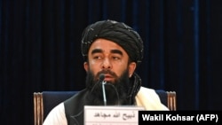 ذبیح الله مجاهد سخنگوی حکومت طالبان