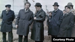 Мөхәммәт Сабиров (с) һәм Гомәр Усманов (уңнан икенче)