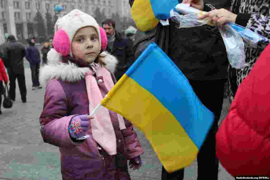 Ukraine -- Euromaidan for EU-Ukraine agreement, Kyiv, 24Nov2013