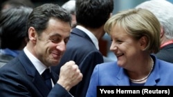 Անգելա Մերկել և Նիկոլա Սարկոզի, արխիվ