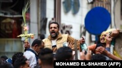 Александрия чиркөөсүндөгү жардыруудан кийинки абал, 9-апрель 2017-жыл.