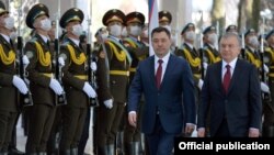 Садыр Жапаров былтыр мартта мамлекеттик сапар менен Өзбекстанга барган.