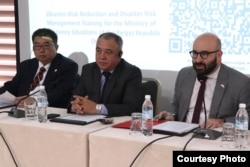 Ачылышына БУУ программасынын өкүлү Кожиро Накай, министрдин орун басары Акылбек Мазарипов жана Швейцария элчисинин орун басары Андрес Мюллер катышты.