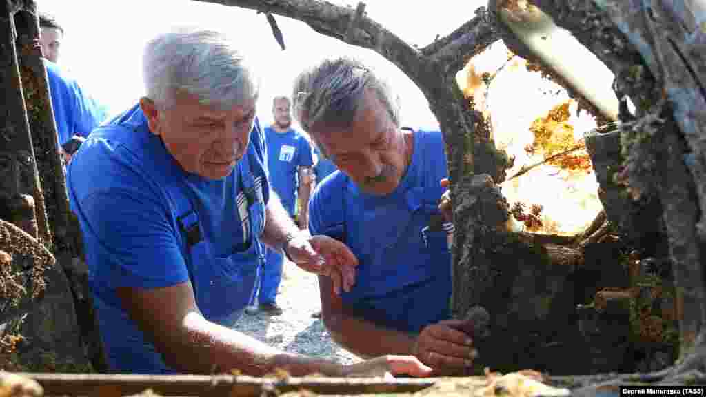 Експерти мають намір помістити знахідку в прісну воду, щоб запобігти руйнуванню алюмінію